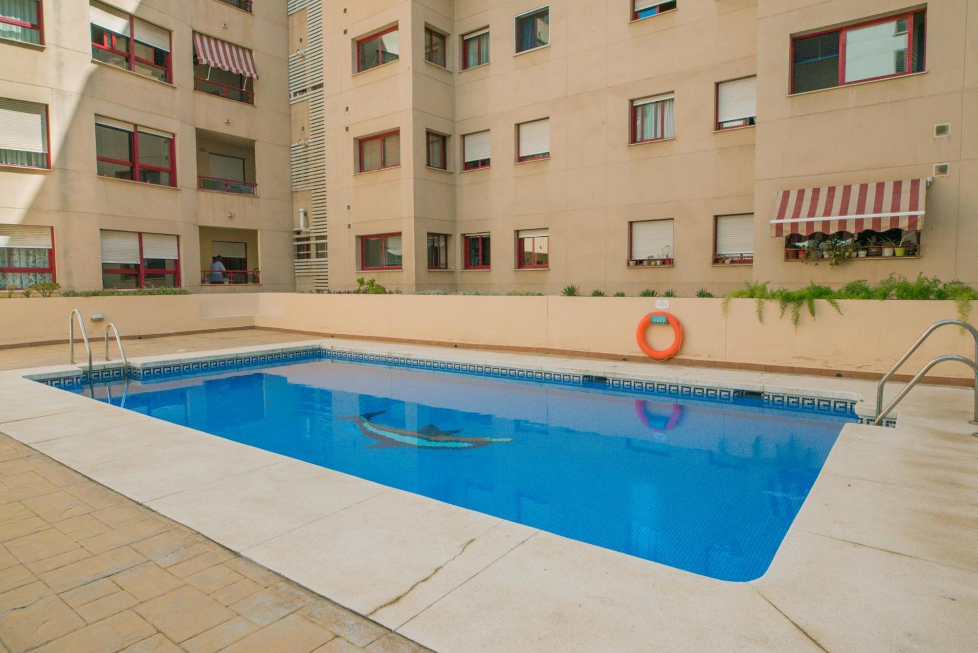 Apartamento Malaga Estacion Ave Playa Exterior foto